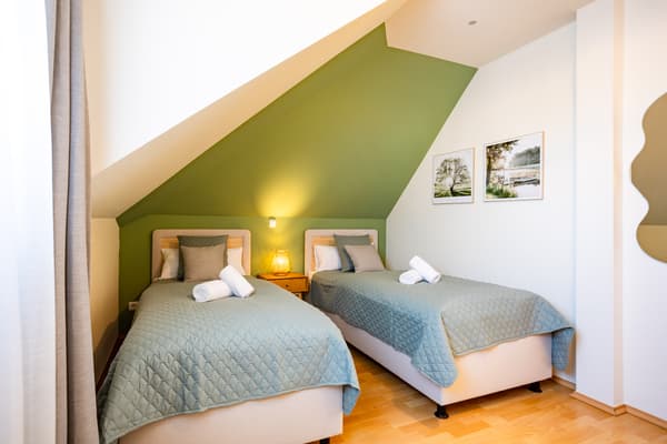 getrennte Betten im Schlafzimmer