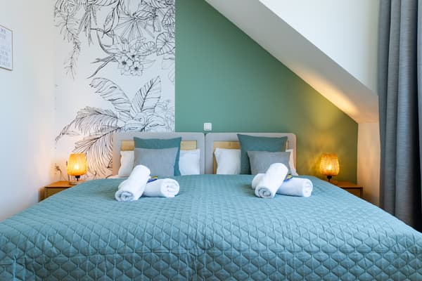 Liebevoll eingerichtetes Schlafzimmer